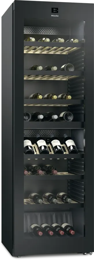 Miele KWTS 4785 F Obsidiánové čierne sklo