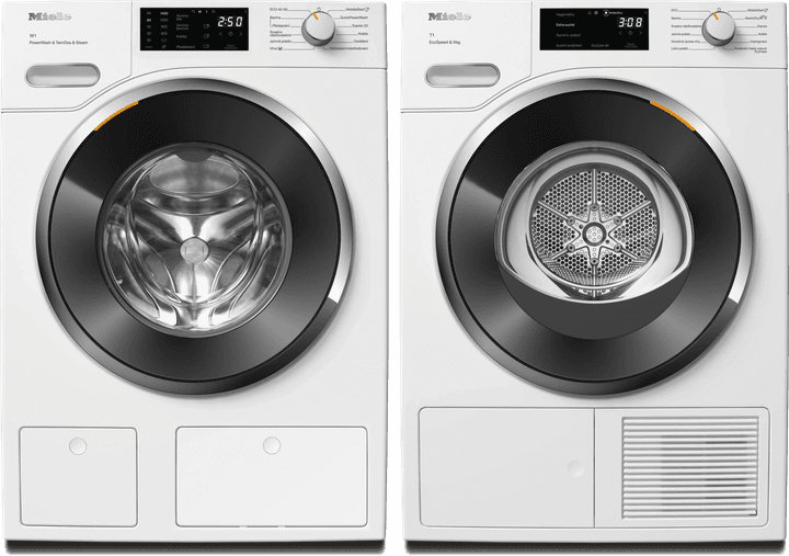 Miele WWG 880 WCS PWash&TDos&Steam + Miele TWH 780 WP EcoSpeed&9kg