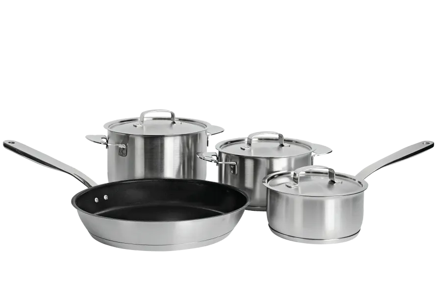 20000128004 Miele Štartovacia súprava hrncov Fiskars „All Steel“ (4-dielna)